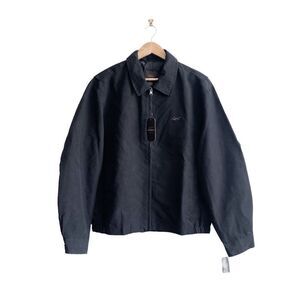 NWT Greg Norman for Tasso Elba Mens Golf Windwear Jacket Full Zip Black Medium